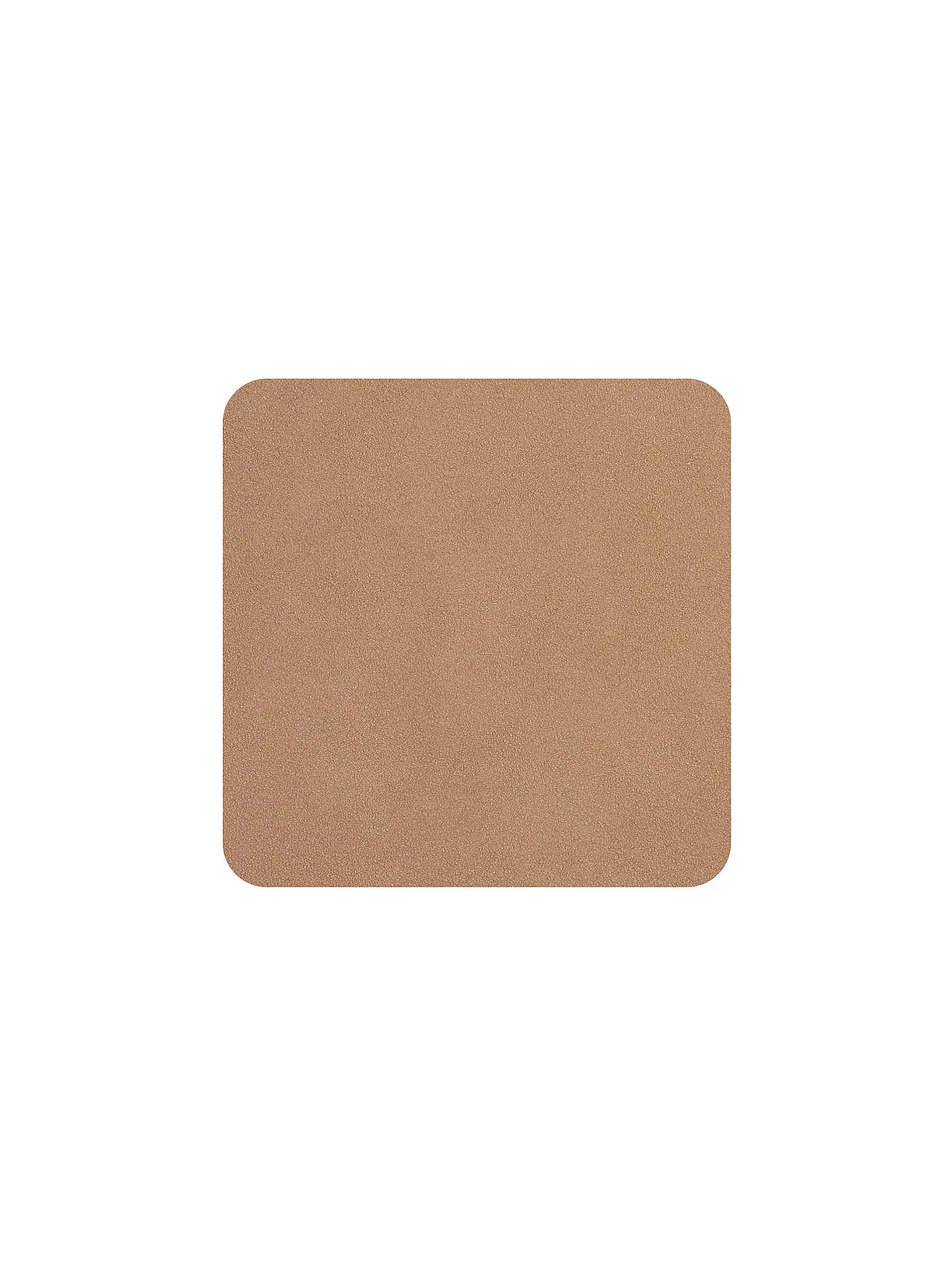 ASA SELECTION | Untersetzer Soft Leather 4er 10x10cm Charcoal | beige